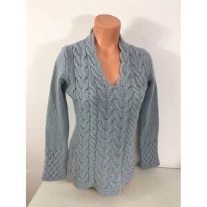 Islander Cashmere Wool Sweater Made in Ireland Womens Small